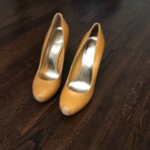 Bakes Mustard Yellow Pumps